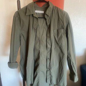Outerknown - The Weekend Shirt - XS - faded olive